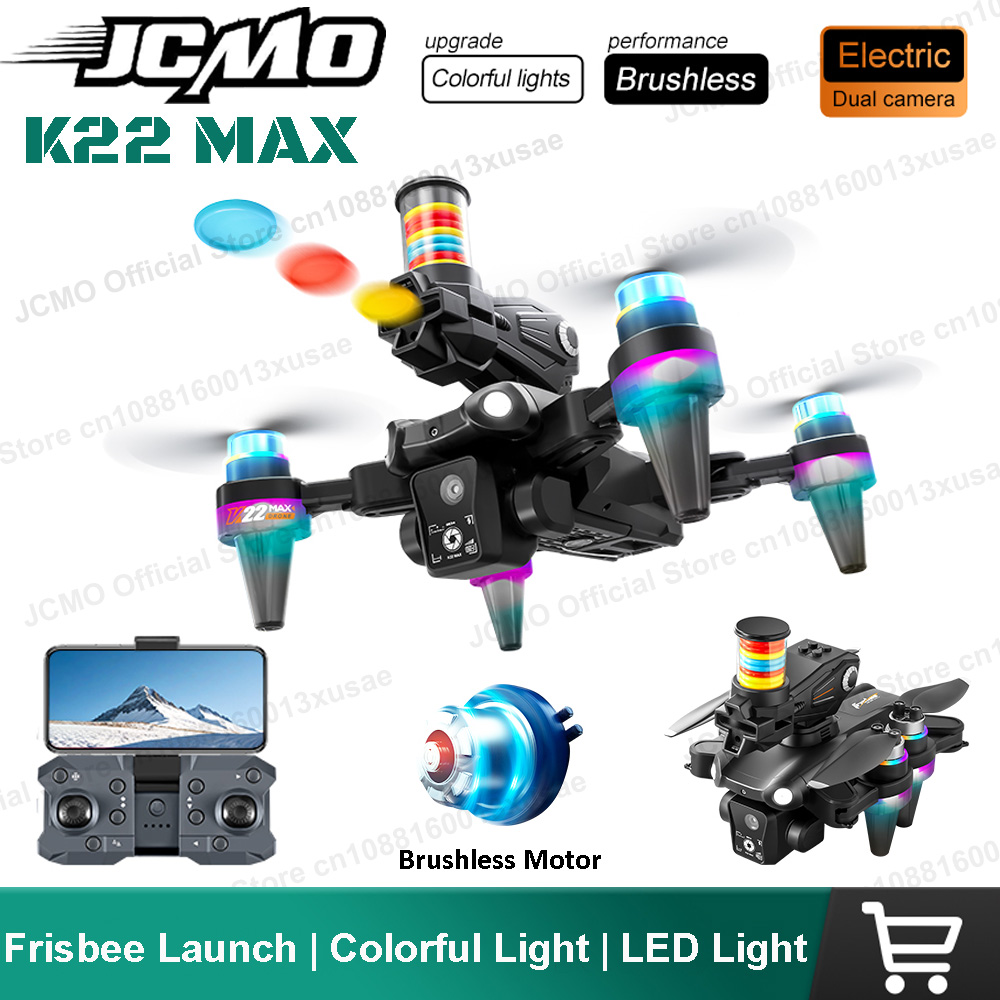 Drone Racing Camera - JCMO K22 MAX Frisbee Launch Drone